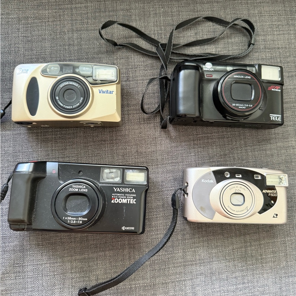 Vintage Film Cameras Collection